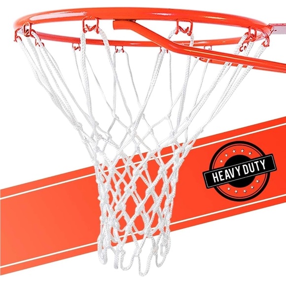 NEW: NET: Heavy Duty Basketball Net- 12 loops- Standard in door/out door - Picture 1 of 3